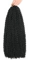 FUTAI Passion Twist Hair 7 Packs 18 Inch Pre Looped Water Wave Crochet Hair Bohemian Braids for Black Women