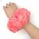 2pcs Messy Bun Hair Piece Scrunchie Hair Bun Hair Pieces for Women Girls Elastic Rubber Band Curly Wavy Synthetic Hair Bun Scrunchies Ponytail Extensions (Pink)
