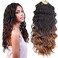 Wavy Senegalese Twist Crochet Braids 6packs/lot 14Inch 35Strands/Pack Synthetic Crochet Hair Curly Twist Braiding Hair (14 Inch, T1B/27#)