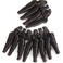Molefi Brazilian Funmi Hair 3 Bundles Spiral Curl Human Hair Short Curly Weave 9A Unprocessed Brazilian Human Hair Extensions 100g/pc Full Head Natural Color (10" 10" 10")