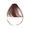 Clip in Bangs Wispy Bangs 100% Human Hair Bangs Fringe with Temples Hairpieces Clip in Hair Extensions Women Natural Curved Bangs for Party and Daily Wear (Wispy Bangs,Dark Brown)