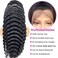 22 Inch 13x4 Loose Deep Wave Lace Front Wigs Human Hair Brazilian Virgin Human Hair Wigs for Black Women Natural Hairline 180 Density Transparent Lace Frontal Human Hair Wig