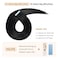 YILITE Tape in Hair Extensions Human Hair Jet Black #1 20 inches 20pcs 50g/pack Straight Seamless Skin Weft Invisible Tape in Human Hair Extensions (20Inche Jet Black #1)