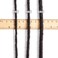 Teresa 0.8cm Width 6-18 Inch 100% Human Hair Dreadlock Extensions for Men/Women/Kids Full Hand-made Permanent Dread Extensions Human Hair (6 Inch, 10 Strands)