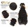 QTHAIR 14A Peruvian Loose Deep Curly Wave 3 Bundles (20" 22" 24",300g)100% Unprocessed Peruvian Virgin Hair Human Hair Bundles