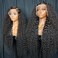 40 Inch Deep Wave Lace Front Wigs Human Hair Wigs for Women 13x6 Deep Curly Lace Frontal Wigs Human Hair 250 Density HD Lace Front Wigs Human Hair Pre Plucked with Baby Hair