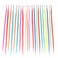 12pcs/Lot 17'' Synthetic Feather Hair Extensions Hair Pieces +100 pcs Silicone Micro Beads+1 pcs Crochet Hook Hair Feathers Tool Kit (17'', 12 Pieces)