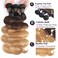 Shining Girl 12A Ombre Body Wave Bundles With Closure Brazilian Virgin Remy 100% Human Hair Ombre 3 Tone T1B/4/27 Color Human Hair Extensions 3 Bundles with 4x4 Lace Closure (16 18 20+14, 1B#/4#/27#)