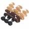 Shining Girl 12A Ombre Body Wave Bundles With Closure Brazilian Virgin Remy 100% Human Hair Ombre 3 Tone T1B/4/27 Color Human Hair Extensions 3 Bundles with 4x4 Lace Closure (16 18 20+14, 1B#/4#/27#)