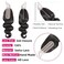 Brazilian Body Wave 2x6 Transparent Lace Closure with Baby Hair Deep Middle Part 2x6 Closure Remy Wavy Human Hair Lace Closure Kim K 2x6 HD Lace Closure(12")