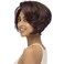 Vivica A. Fox (Carly) - Heat Resistant Fiber Swiss Lace Front Wig in MEDIUM DARK BROWN