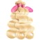YISEA Brazilian 613 Body Wave 3 Bundles 300g 12A Unprocessed Virgin Hair 100% Human Hair 613 Body Wave Bundles Body Weave Hair Extensions 613 Color Mixed Length Hair Bundles 10 10 10