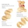 YISEA Brazilian 613 Body Wave 3 Bundles 300g 12A Unprocessed Virgin Hair 100% Human Hair 613 Body Wave Bundles Body Weave Hair Extensions 613 Color Mixed Length Hair Bundles 10 10 10