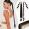 Medium Brown Straight Long Braided Ponytail Extension with Hair Tie, 26 Inch, Synthetic Heat Resistant Hair Piece for Women, Daily Wear