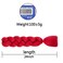 Xiaofeng Braiding Hair Extensions for Women 6 Packs 100g/Pack 24Inch High Temperature Ombre Jumbo Synthetic Braiding Hair for Twist Crochet Braids (24 Inch, red)