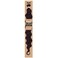 Zury Sis Synthetic Natural Dream Weave - Ocean Wave 36" (Color : 1 Jet Black)