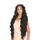 Zury Sis Synthetic Natural Dream Weave - Ocean Wave 36" (Color : 1 Jet Black)