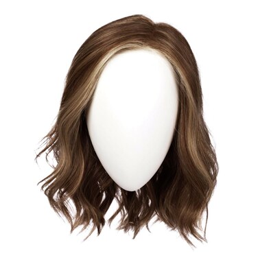 Raquel Welch Simmer Elite Layered Shoulder Length Wig With Lightweight Hand-Tied Base, Average Cap - RL9/24SS SS Iced Cafe Latte