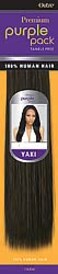 Outre Purple Pack 100% Human Hair Weave (14 inches, 1(Jet Black))