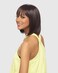 Slim Lite Fashion Wigs Medium Short Length Straight Style with Bang Heat Wave Synthetic Hair Wig - SLB TWO (F4/30)