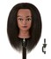 FUTAI Real 100% Human Hair Mannequin Head with Table Clamp Stand for Hairdresser Practice Braiding Styling Manikin Cosmetology Makeup Manican Doll Training Head Coloring Curling Cutting Updos Display