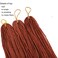 Long Micro 3X Pre-Looped Synthetic Zizi Braids 10 Packs/Lot 28 Inch 50g/Pack Color Thin Small Box Braid Crochet Hair Twist Fiber Hair Micro Zizi box Braiding Hair Extension(350)