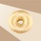 Blonde Sponge Volume Hair Bases Set Bump it Up Inserts Hair Styling Tools Bump Up Combs Clips Sponge Hair Bun Updo Accessories for Women Girl DIY Hairstyles Yellow (Blonde)