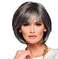 Raquel Welch Made You Look Chin-Length Chic Bob, 100% Hand Tied by Hairuwear, Petite-Average Cap, RL511 Sugar And Charcoal