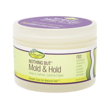NOTHING BUT Mold &amp; Hold - Gentle Non-Irritating Sulfate-Free Wax-Free Hold and Definition for All Types of Curly, Healthy, Natural Hair, 8.8 oz (Pack of 1)