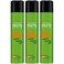 Garnier Fructis Style Sleek and Shine Anti-Humidity Hairspray, Ultra Strong Hold, Frizz Protection 8.25 Oz, 3 Count (Packaging May Vary)