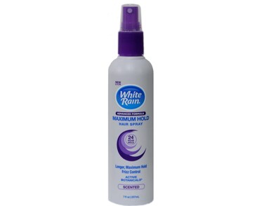 White Rain Maximum Hold Scented Hairspray 7 oz. (Pack of 3)