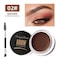 AMAKO eyebrow cream wild eyebrows do not smudge styling pencil gel Europe and the United States eyebrow styling cream solid gel white eyebrow cream eyebrow pencil professional eye makeup (02#Brown)