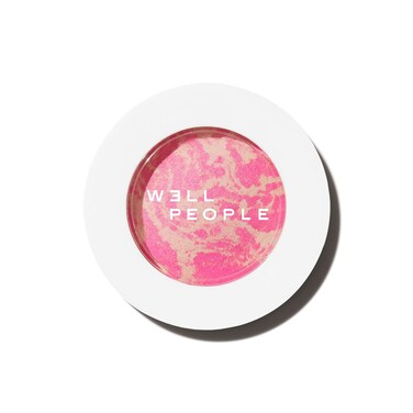 Well People Superpowder Blush Powder, Hydrating Powder Blush For Adding A Pop Of Cheek Color, Lightweight Formula, Vegan &amp; Cruelty-free, Guava Twist