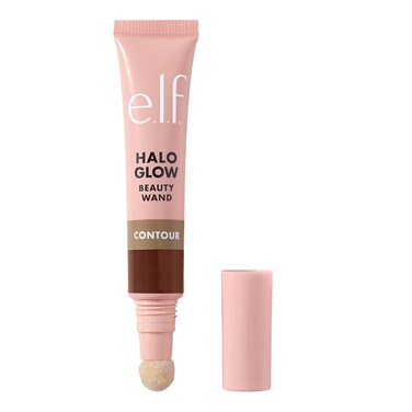 e.l.f. Halo Glow Contour Beauty Wand, Liquid Contour Wand For A Naturally Sculpted Look, Buildable Formula, Vegan &amp; Cruelty-free, Tan/Deep
