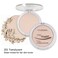 AQUAPURITY - PHOERA Sheer Matte Fixing Powder Makeup Base Fixer Setting Powder Foundation Fixing Compact Pressed Powder Long Lasting Make Up Fixer Skin Vitamin E Beauty Blender (201 Translucent)