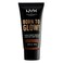 NYX PROFESSIONAL MAKEUP Born To Glow Naturally Radiant Foundation, Medium Coverage - Deep Walnut