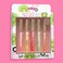 Marina and Demme 5 Piece Lip Oil Collection: Set of 5 Vibrant Lip Glosses in Travel-Friendly Tubes (2.5ml Each) for Luxurious Lip Care, Lip Oil Collection