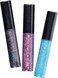 Amscan Multicolor Glitter Lip Gloss - 3 Pcs. - Shimmering Design, Perfect Costume Accessory For Parties, Events &amp; Everyday Glamour