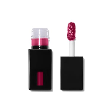 e.l.f. Cosmetics Glossy -Lip Stain, Lightweight, Long-Wear -Lip Stain For A Sheer Pop Of Color &amp; Subtle Gloss Effect, Fiery Red