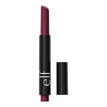 e.l.f. Pout Clout Lip Plumping Pen, Nourishing Lip Balm For Sheer Color &amp; Shine, Plumps &amp; Moisturizes, Vegan &amp; Cruelty-Free, Plum on Over