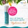 Hyalogic HA Lip Balm - Hyaluronic Acid &amp; Organic, Natural Coconut Oil - Soothes Dry, Chapped Lips - Plumping, Moisturizing &amp; Nourishing - Unflavored - Fragrance &amp; Dye Free - 4.25g - 18 Sticks