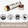 Kind Lips USDA Organic Unscented Lip Balm 2 Pack - Fragrance-Free, Moisturizing Lip Care with Beeswax &amp; Coconut Oil, Non-Toxic Balm for Sensitive Skin