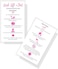 Lash Lift + Tint Aftercare Instruction Cards   50 Pack   2 x 3.5&rdquo; inches Business Card Size   Eyelash Lift and Tint Kit at Home DIY aftercare Supplies   White with Pink Icon Design