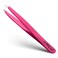 Professional Slanted Tweezers for Women and Men   High Carbon Stainless Steel Sharp Tweezers   Tweezers for Women Facial Hair Plucking, Hand-Filed &amp; Aligned Precision Slant Tips - Pink