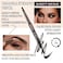 3 Pcs Waterproof Eyebrow Pencil,Longwearing Eyebrow Pen Makeup with Brush,Smudge Proof Brow Pen,Eye Brow Pencils for Women Daily Eye Makeup（Black）