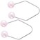 2Pcs Natural Dimple Makers, Facial Muscle Dimple Trainer, Pink Exerciser Lift Tools for Women Beautiful Smile