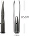 Creative Led Light Eyelash Eyebrow Hair Removal Stainless Steel Make Up Tweezer Durability and practicality Beauty and Personal Care(8.8x0.8x1.6cm)