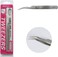 Vetus Tweezer Stainless Steel Non-magnetic Curved Slant Tip Eyelash Eyebrow Tweezers Makeup Tool ST-17