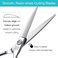Professional 5.5 Inch Hair Cutting Scissors Hair Thinning Shears Set, Salon Barber Hair Cutting Texturizing Blending Shear for Women Men Adults, Handmade from 440C Japanese Stainless Steel
