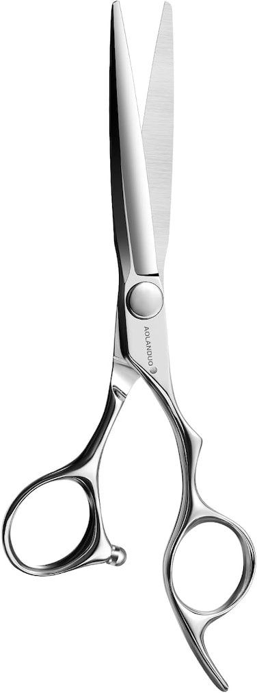 Prime Barber Scissor (6 Inch) - SUPER CONVEX EDGE Hair Cutting Shears made of VG10 Stainless Steel ideal for Salons - Smooth and Durable Motion for Fine Hair Cutting (VG10)